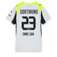 Stroje piłkarskie Borussia Dortmund Emre Can #23 Koszulka Wyjazdowej dla damskie 2025-26 Krótki Rękaw